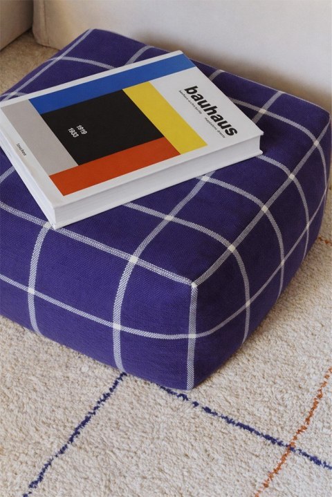 Pufa Geo Block Navy Blue Lorena Canals