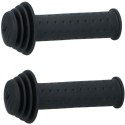 CHWYTY RĄCZKI GRIPY DO KIEROWNICY 115MM CZARNE DUNLOP