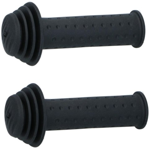 CHWYTY RĄCZKI GRIPY DO KIEROWNICY 115MM CZARNE DUNLOP