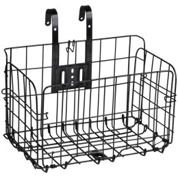 KOSZYK ROWEROWY NA PRZÓD SKŁADANY 34X20X23CM DUNLOP