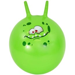 PIŁKA DO SKAKANIA Z ROGAMI 45CM ZIELONA
