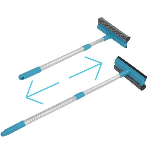 ŚCIĄGACZKA WODY Z SZYB I LUSTER Z RĄCZKĄ REGULOWANA 43-70CM ALPINA