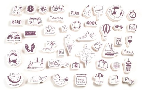 Stempelki do Scrapa Podróż