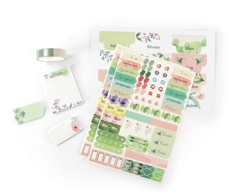 Planer na biurko, Motywy Botaniczne