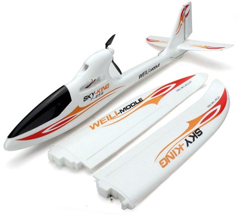 Samolot zdalnie sterowany na pilota RC WLtoys Sky King F959S 2,4GHz