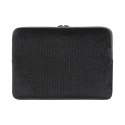 Tucano Velluto - Pokrowiec MacBook Pro 13" (M1/2020-2016) / MacBook Air 13" (M1/2020-2018) / Laptop 12" (czarny)