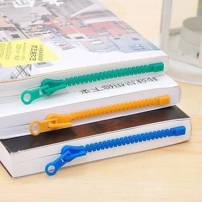 Suwakowa zakładka do książki - zielona