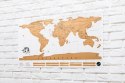Mapa świata zdrapka WERSJA ANGIELSKA