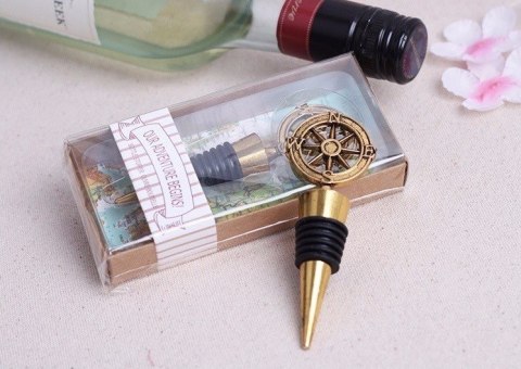 Retro zatyczka - róża wiatrów