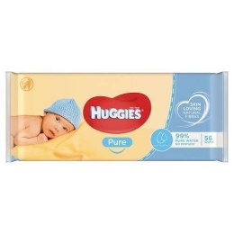 Huggies Pure chusteczki nawilżone 56 szt