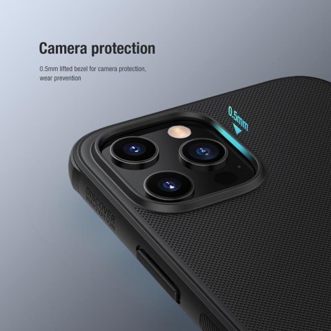 Nillkin Super Frosted Shield Magnetic - Etui Apple iPhone 12 Pro Max (Black)
