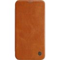 Nillkin Qin Leather Case - Etui Apple iPhone 12 Pro Max (Brown)