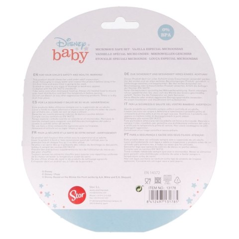 Mickey Mouse - Zestaw do mikrofali (miska z łyżeczką)
