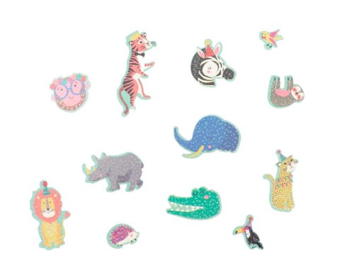 Książeczka z naklejkami Zwierzęta