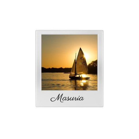 Zegar z ramkami na zdjęcia naklejany ścienny ramki