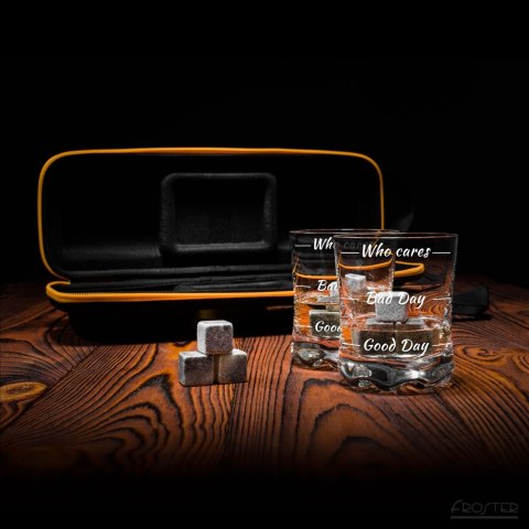 Zestaw do Whisky Who Cares prezent dla niego męża