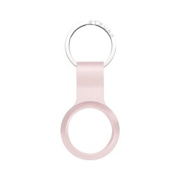 PURO ICON Case - Silikonowy brelok do Apple AirTag (piaskowy róż)
