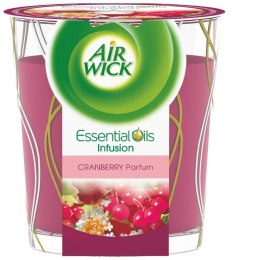 Air Wick Essential Oils Świeca zapachowa Żurawina 105 g