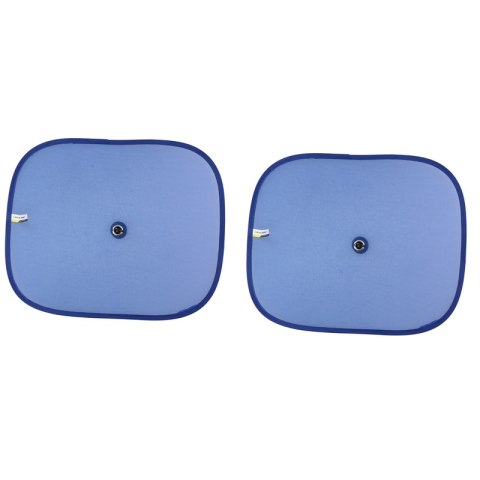 Dunlop - Roleta / osłona przeciwsłoneczna do samochodu 2szt (Niebieski)