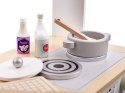 Kuchnia dla dzieci drewniana MDF MODERN CLASSIC akcesoria 82cm