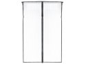 Moskitiera siatka magnetyczna na drzwi 85x210cm CZARNA