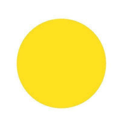 Farba płynna do tkanin 80ml Żółta