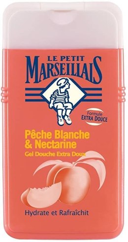 Le Petit Marseillais Peche Blanche & Nectarine Żel pod Prysznic 400 ml