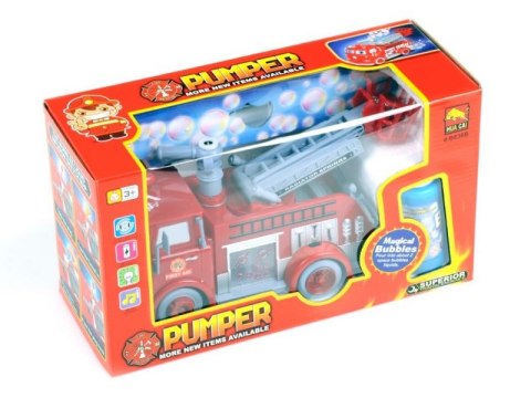 Straż Pożarna Puszczająca Bańki Mydlane