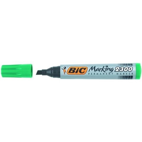 Marker permanentny BiC Marking 2300, ZIELONY