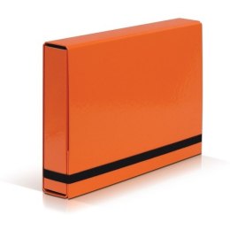 TECZKA KARTONOWA VAUPE BOX CARIBIC A4, POMARAŃCZOWY