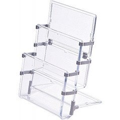 STOJAK NA ULOTKI DL 2 KIESZENIE