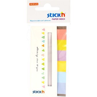 ZAKŁADKI STICK&#039;N 15 X 45 MM 6 KOLORÓW (6 X 30)