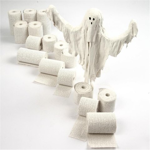 Bandaże gipsowe 4 rolki W: 5 cm L: 2,7 m