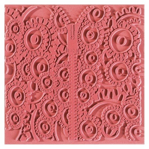 Płytka z teksturą Mechanizmy 9x9 cm