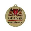 Medal Złoty- Biegi - Medal Stalowy Z Nadrukiem Luxor Jet