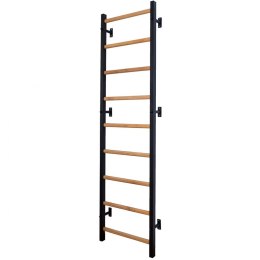 Drabinka gimnastyczna z regulowanym metalowym drążkiem 711