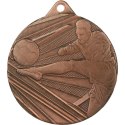 Medal 50mm stalowy brązowy piłka nożna ME001/B