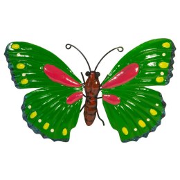 Motyl dekoracyjny 26cm zielony