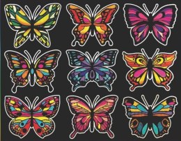 Kolorowanka Welwetowa 47x35 Motyle