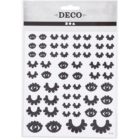 Naklejki Oczy z Rzęsami