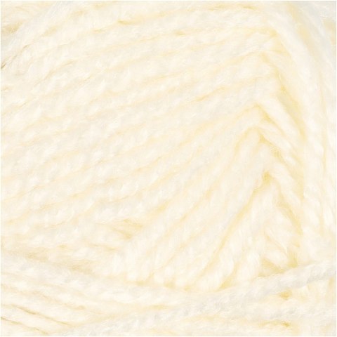 Włóczka akryl Fantasia Złamana Biel 50 g