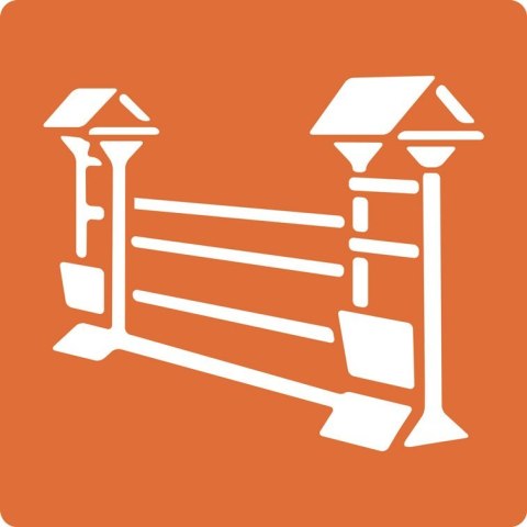 Zestaw 6 szablonów Konie