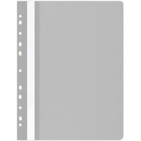 SKOROSZYT WPINANY A4 PP OFFICE PRODUCTS (25), SZARY
