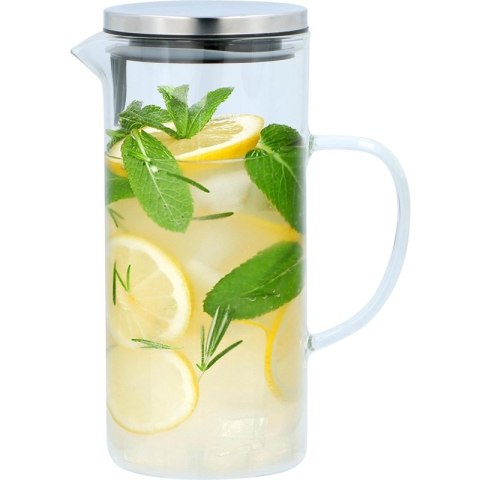 Alpina - Dzbanek z pokrywką ze szkła borokrzemowego 1.3l