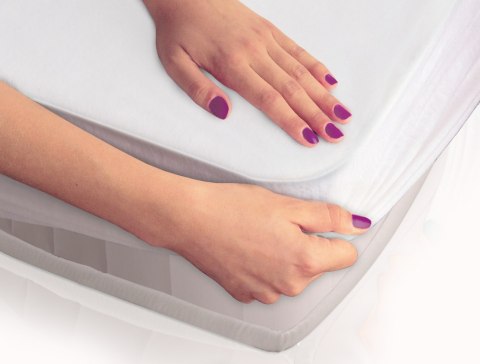 Ochronne prześcieradło z gumką SMARTCEL/160x200/biały 01