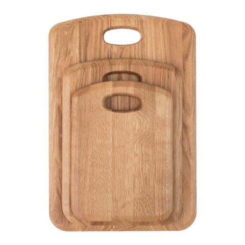 Drewniana Deska do Krojenia 45x30 (L) - Dąb