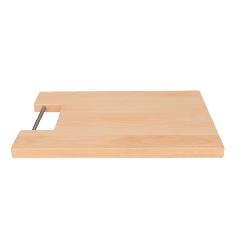 Drewniana Deska do Krojenia z metalową rączką 39,5x29,5 - Buk