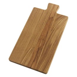 Drewniana Deska do Krojenia z rączką 32,5x17 - Dąb