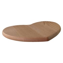 Drewniana deska Serce 23x24 - Buk