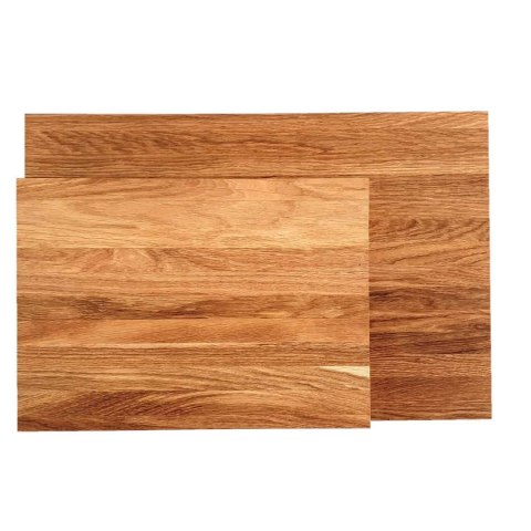 Drewniana deska do Krojenia (Blok - L) 48x33 - Dąb